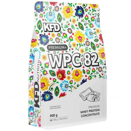 KFD Premium WPC 82, goût chocolat blanc, 900 g