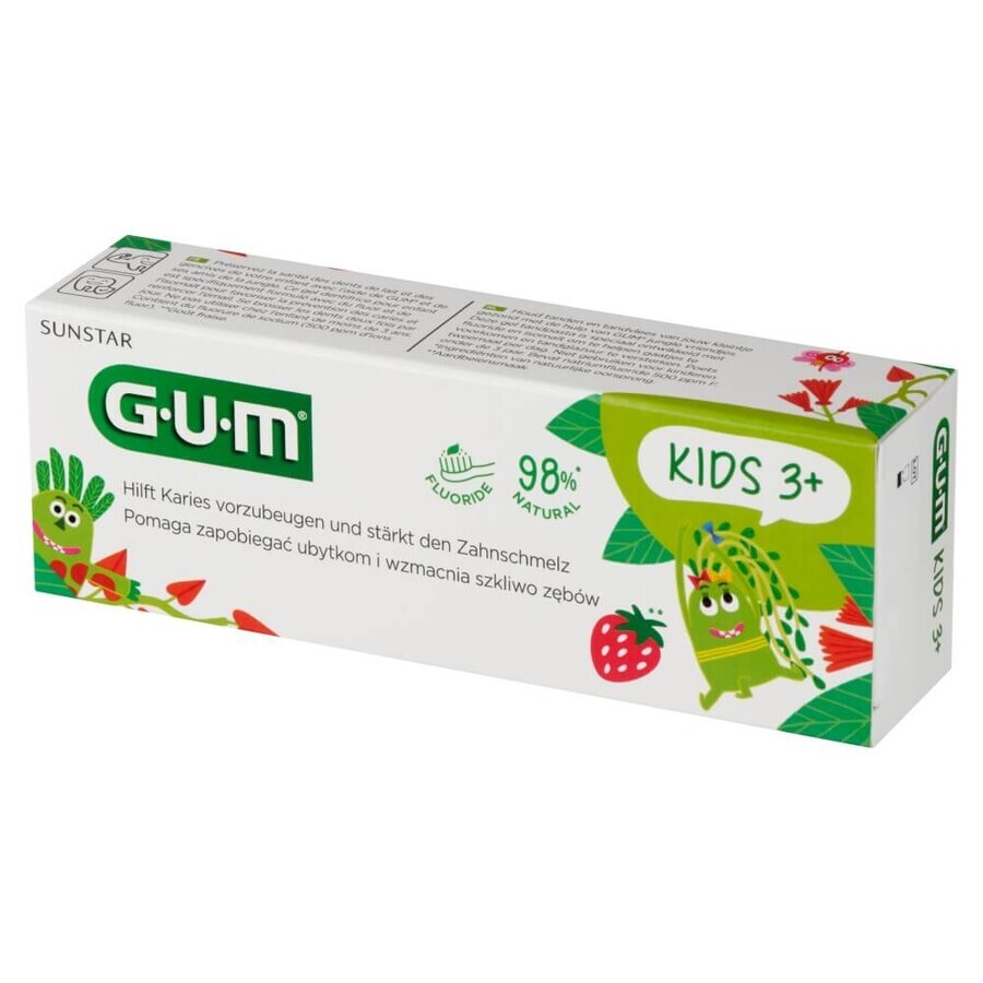 Sunstar Gum Kids, dentifrice, 2-6 ans, 50 ml