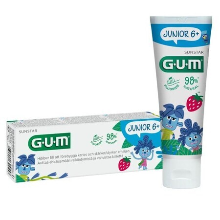 Sunstar Gum Junior, dentifrice, à partir de 6 ans, 50 ml