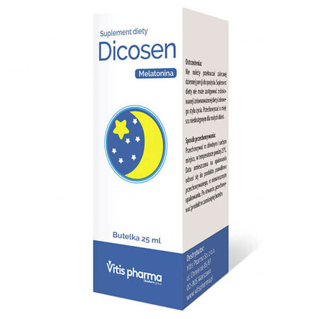 Dicosen, Melatonin 1 mg, 25 ml