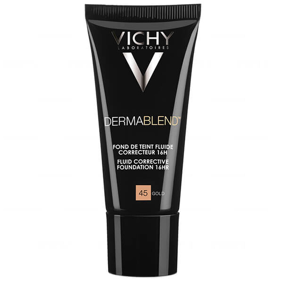 Vichy Dermablend, fluide correcteur, 45 Gold, 30 ml