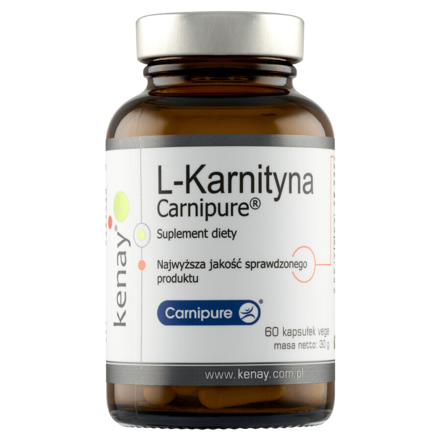 Kenay L- Carnipure Carnitină, 60 capsule