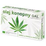 GAL Hemp oil, 60 flexible capsules