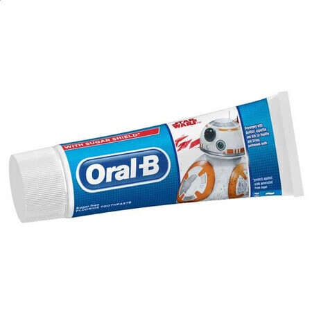 Oral-B Junior, dentifrice, Star Wars, pour les enfants de plus de 6 ans, 75 ml