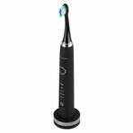 Meriden Sonic+ Professional, brosse à dents sonique, noire, 5 modes de nettoyage, 1 pièce