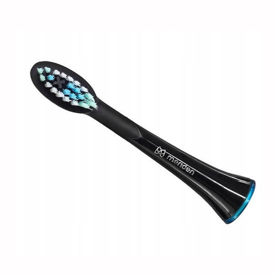 Meriden Sonic+ Professional, brosse à dents sonique, noire, 5 modes de nettoyage, 1 pièce