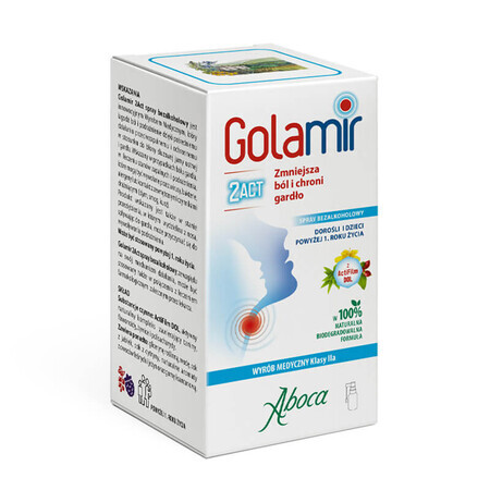 Golamir 2ACT, spray sin alcohol, 30 ml