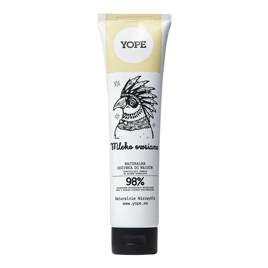 Yope Oat Milk, conditionneur naturel pour cheveux normaux, 170 ml