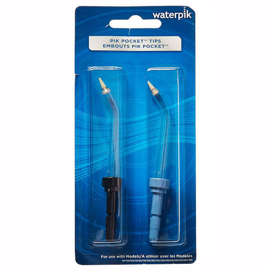 WATERPIK, irrigation tips, pocket PP-100E, 2 pieces