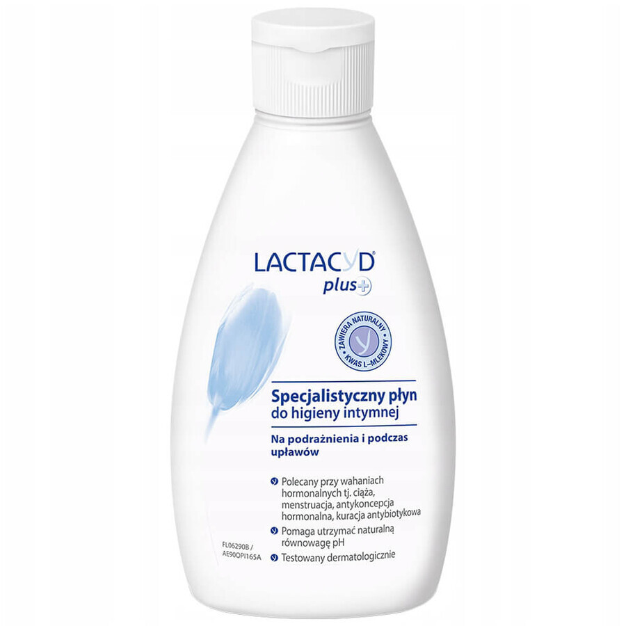 Lactacyd Plus+, specialized liquid for intimate hygiene, 200 ml