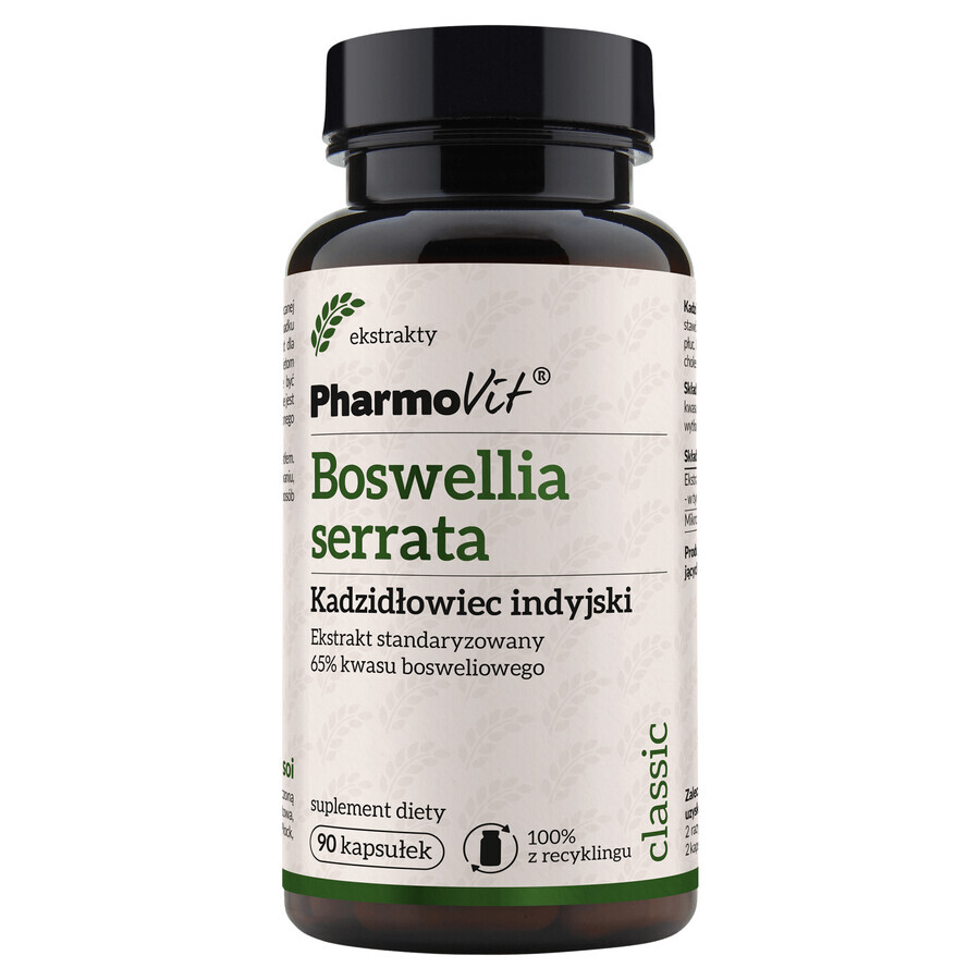 PharmoVit Boswellia serrata, Indian frankincense, 90 capsules