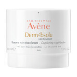 Avene DermAbsolu, crema confort piel, crema de noche, pieles sensibles y maduras, 40 ml