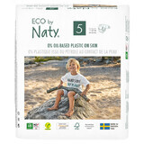 Eco By Naty, couches jetables écologiques, taille 5, 11-25 kg, 40 pièces