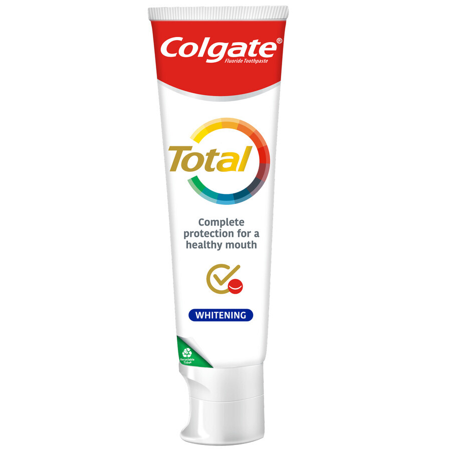 Colgate Total Whitening, toothpaste, whitening, 75 ml