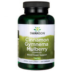 Swanson Cinnamon Gymnema Mulberry Complex, Cinnamon, Gymnema & Mulberry, 120 Capsules