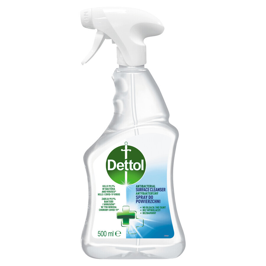 Dettol, spray antibactérien pour surfaces, Original, 500 ml