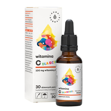 Aura Herbals Vitamin C for children, drops, 30 ml