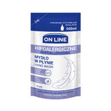 On Line, savon liquide hypoallergénique, bouillon, 500 ml