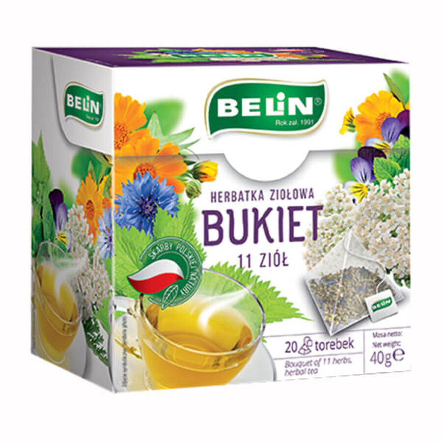 Belin Bouquet 11 herbes, tisane, 2 g x 20 sachets