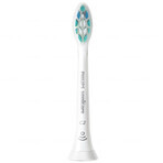 Philips, embouts de remplacement pour brosse à dents sonique Sonicare C2 Optimal Plaque Defence, HX9024/10, blanc, 4 pièces