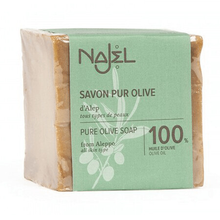 Najel, Aleppo soap, 100% olive oil, 200 g