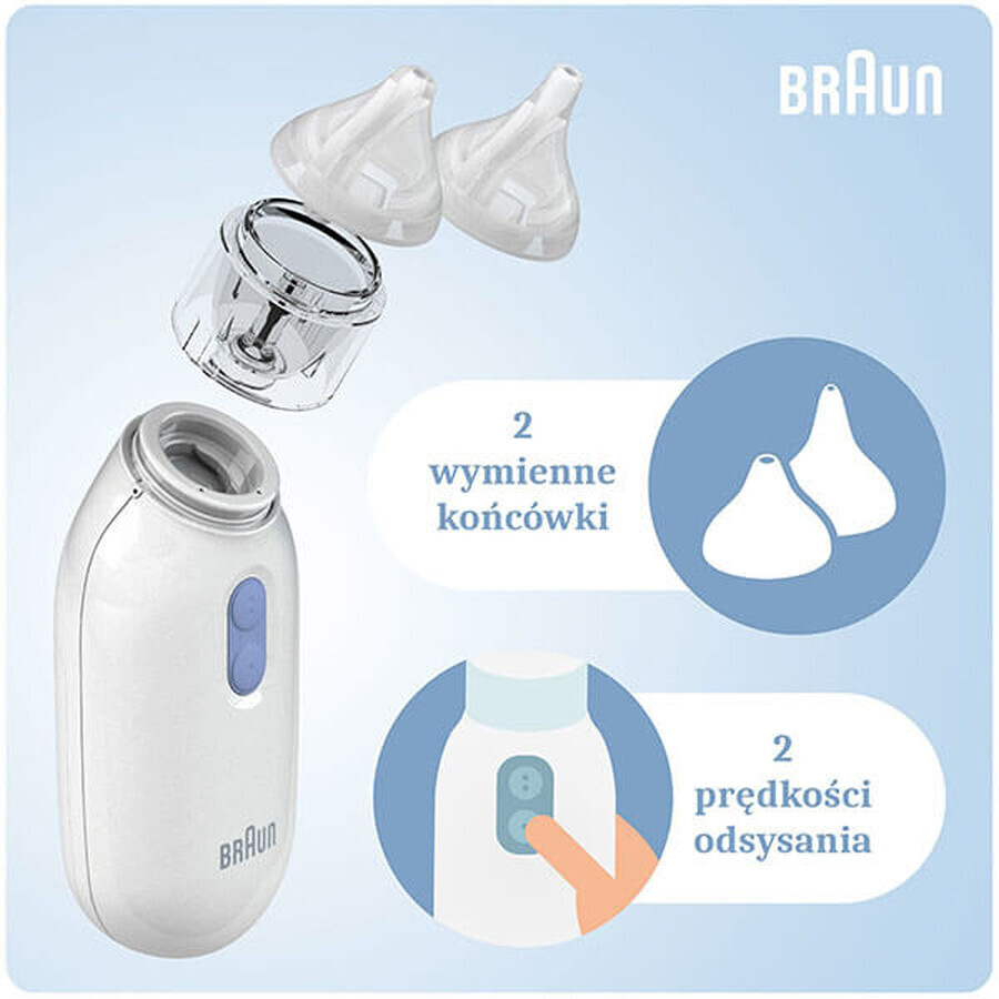 Braun BNA100, aspirateur nasal électrique