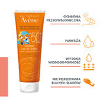 Avène Sun, Lait de protection visage et corps pour enfants, peaux sensibles, SPF50+, 250 ml