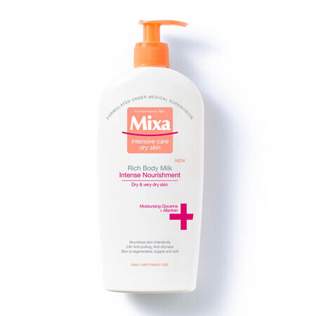 Intensiv nährende Körpermilch für trockene Haut Intensiv nährend, 400 ml, Mixa