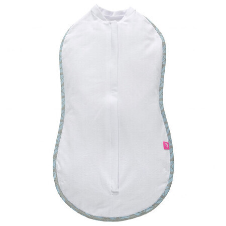 Motherhood Zip and Swaddle, emballage, taille 1, bateaux bleus, 2,5-5 kg, 1 pièce