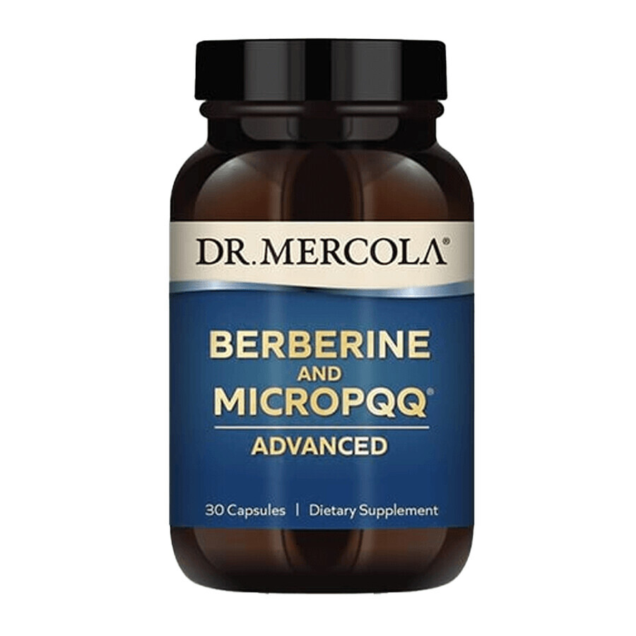 Dr. Mercola Berberină cu MicroPQQ, 30 capsule