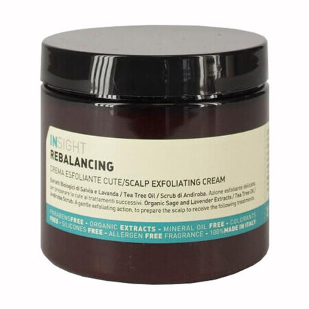 Insight Rebalancing, scrub for oily scalp, 180 ml