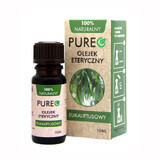 Pureo, huile essentielle d'eucalyptus, 10 ml