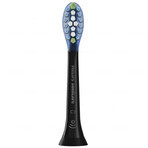 Philips, embouts de remplacement pour brosse à dents sonique Sonicare C3 Premium Plaque Defence, HX9042/33, noir, 2 pièces