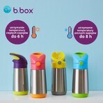 B.Box, biberon thermique avec paille, biberon, Ocean Breeze, à partir de 12 mois, 350 ml