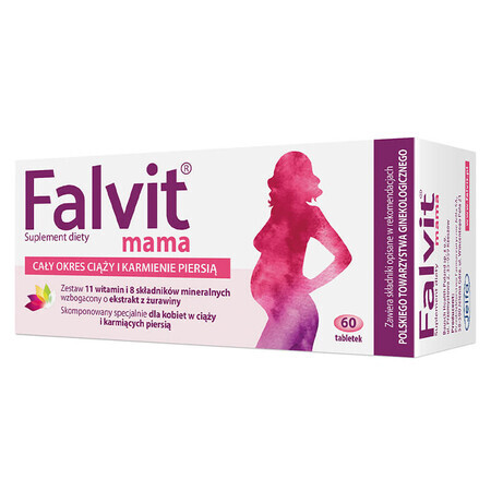 Falvit Mama, 60 comprimés pelliculés