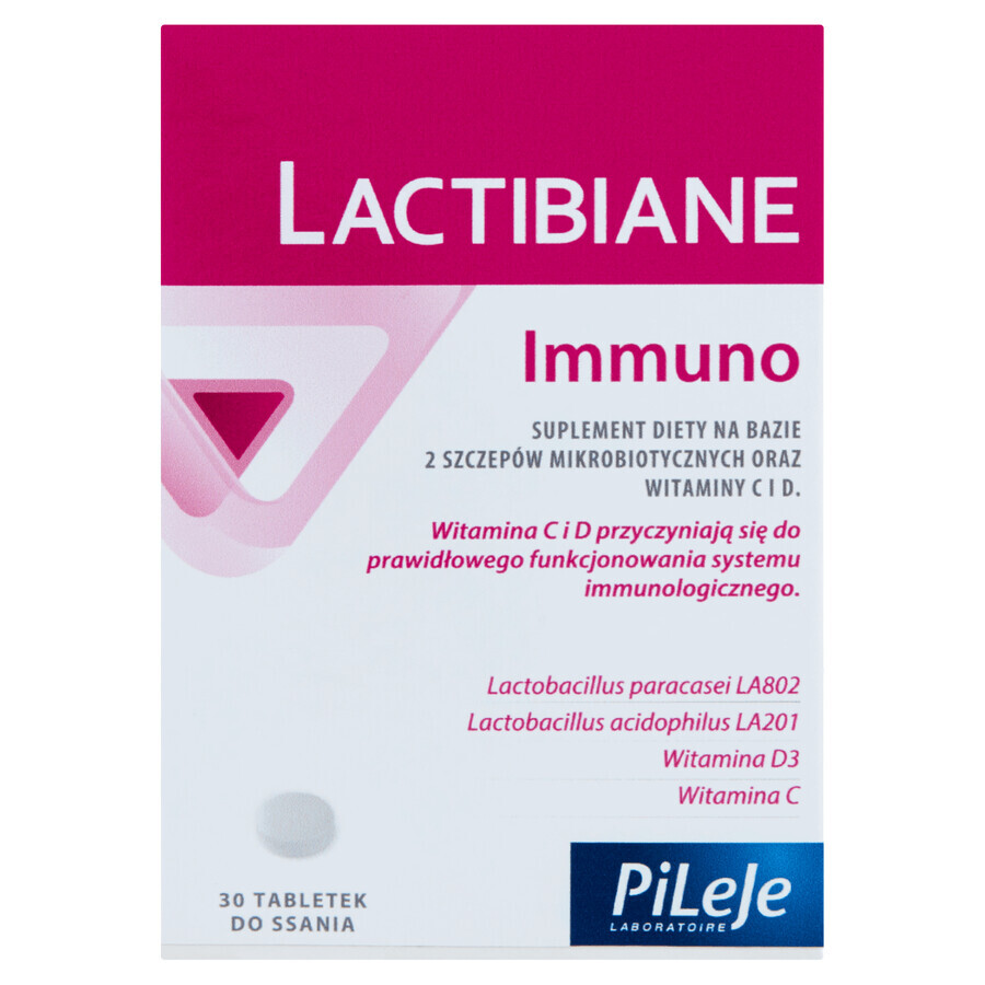 Lactibiane Immuno, 30 pastilles