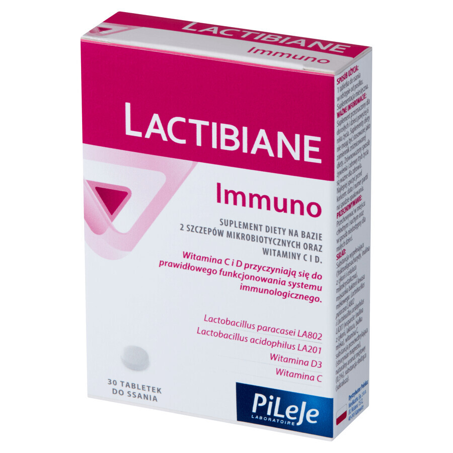 Lactibiane Immuno, 30 pastilles