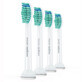 Philips, embouts de remplacement pour brosse &#224; dents sonique Sonicare C1 ProResult, HX6014/07, blanc, 4 pi&#232;ces