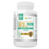 Wish, Vitamine B3 50 mg + L-leucine + prébiotique, 60 gélules