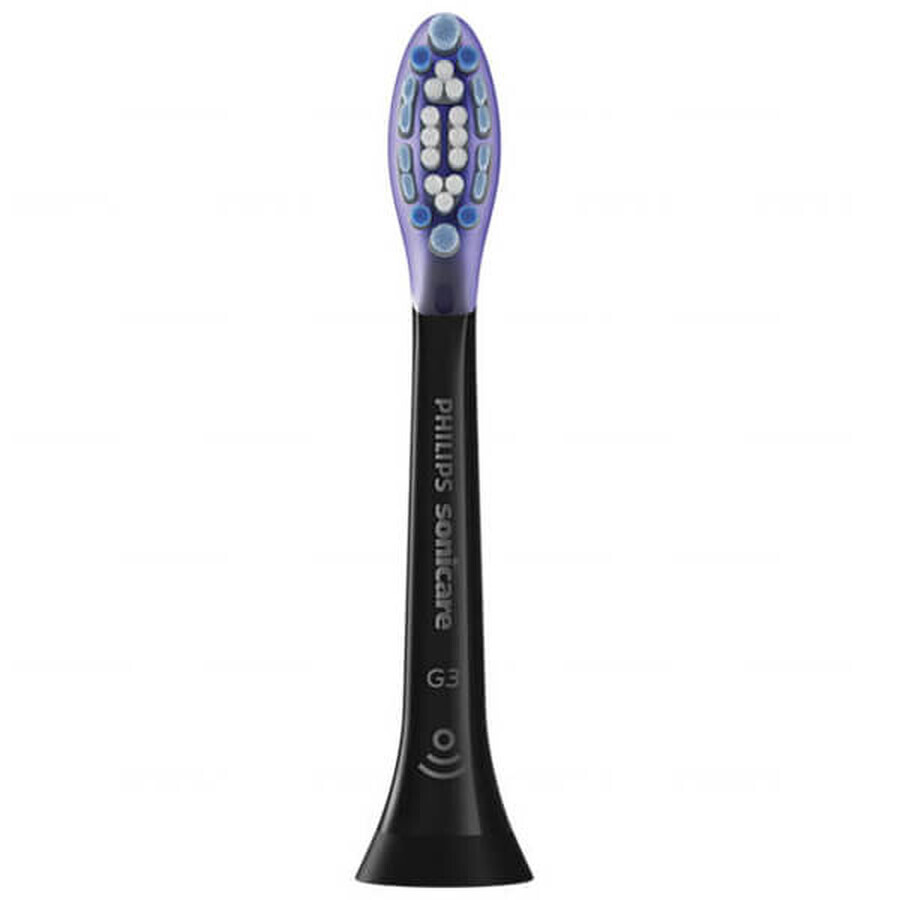 Philips, embouts de remplacement pour brosse à dents sonique Sonicare G3 Premium Gum Care, HX9054/33, noir, 4 pièces