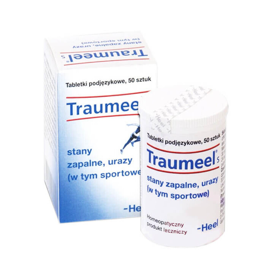 Heel Traumeel S, 50 sublingual tablets