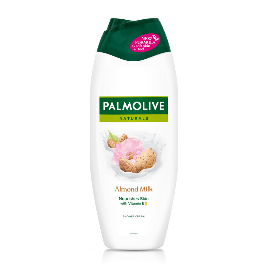 Palmolive Naturals, gel de duș cremos, lapte de migdale, 500 ml