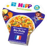 Plat HiPP Bio, légumes du jardin avec dinde et romarin, après 1 an, 250 g