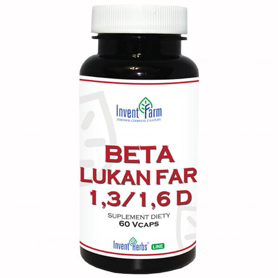 Invent Farm Herbs Line Beta Glucan Farm 1.3/1.6 D, 60 Kapseln