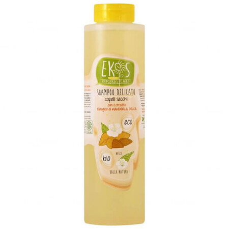 Ekos, champú para cabello seco, con extracto de almendras dulces ecológico Eco Bio, 500 ml