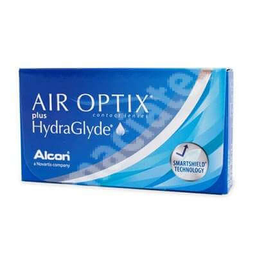 Lentilles de contact -0.25 Air Optix HydraGlyde, 6 pièces, Alcon