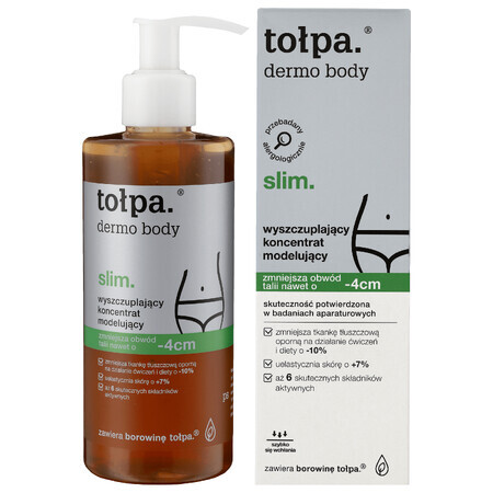 Tolpa Dermo Body Slim, Schlankheits- und Formgebungskonzentrat, 250 ml