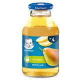 Gerber Juice 100%, pear, after 4 months, 200 ml