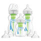 Kit de d&#233;marrage Dr Brown&#39;s Options+, petits biberons anti-coliques, 270 ml + 150 ml