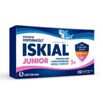 Iskial Junior, over 3 years, lemon flavor, 30 chewable capsules